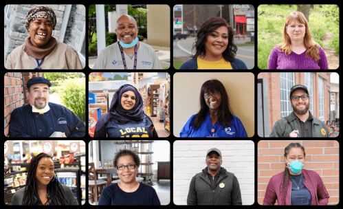 Portraits of frontline heroes