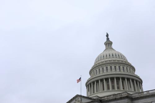 FILE PHOTO: The U.S. Capitol during a morning rainstorm on Capitol Hill in Washington, U.S., March 25, 2020. REUTERS/Tom Brenner/File Photo