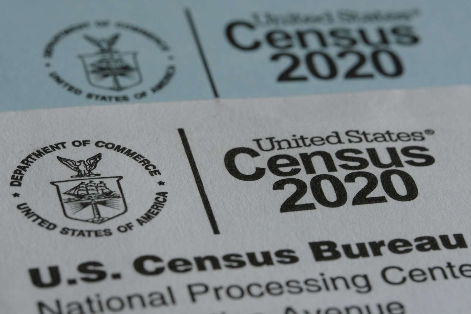 Mail containing information on the 2020 Census from the United States Census Bureau pictured in Portland, Ore., on April 6, 2020. (Photo by Alex Milan Tracy/Sipa USA)No Use UK. No Use Germany.