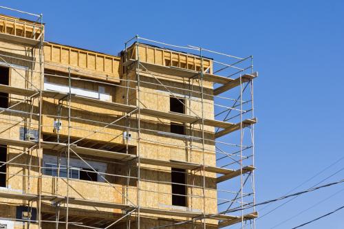 apartment under construction