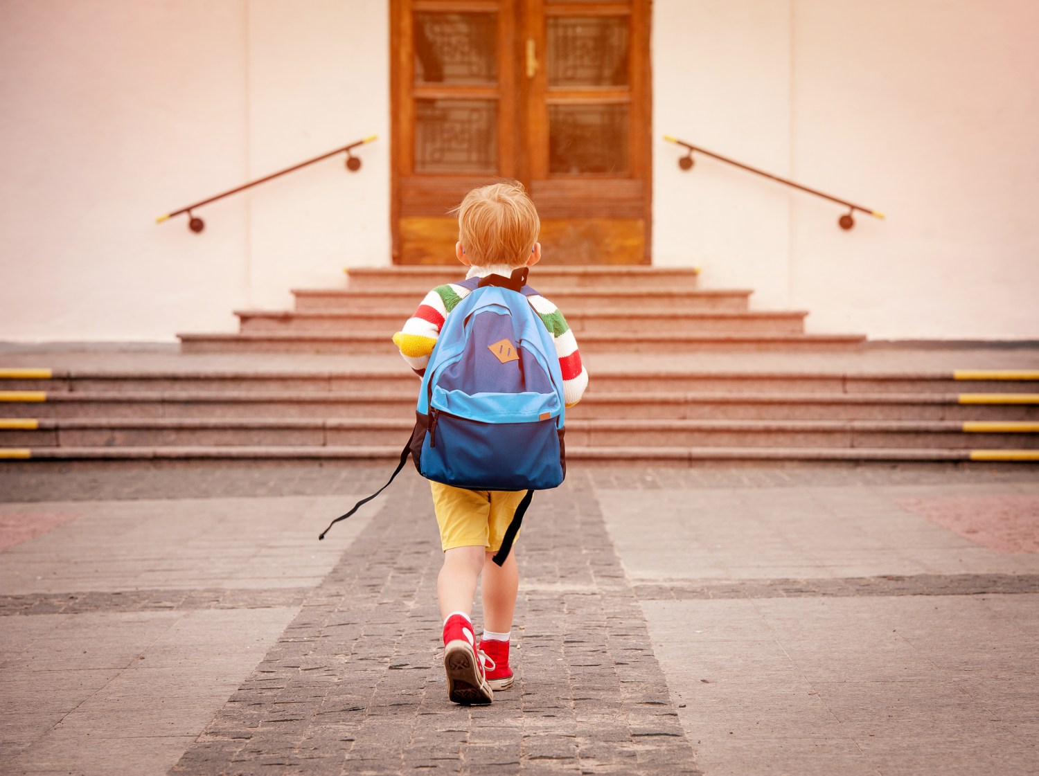 Child enters school