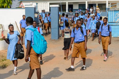 Ghana school children