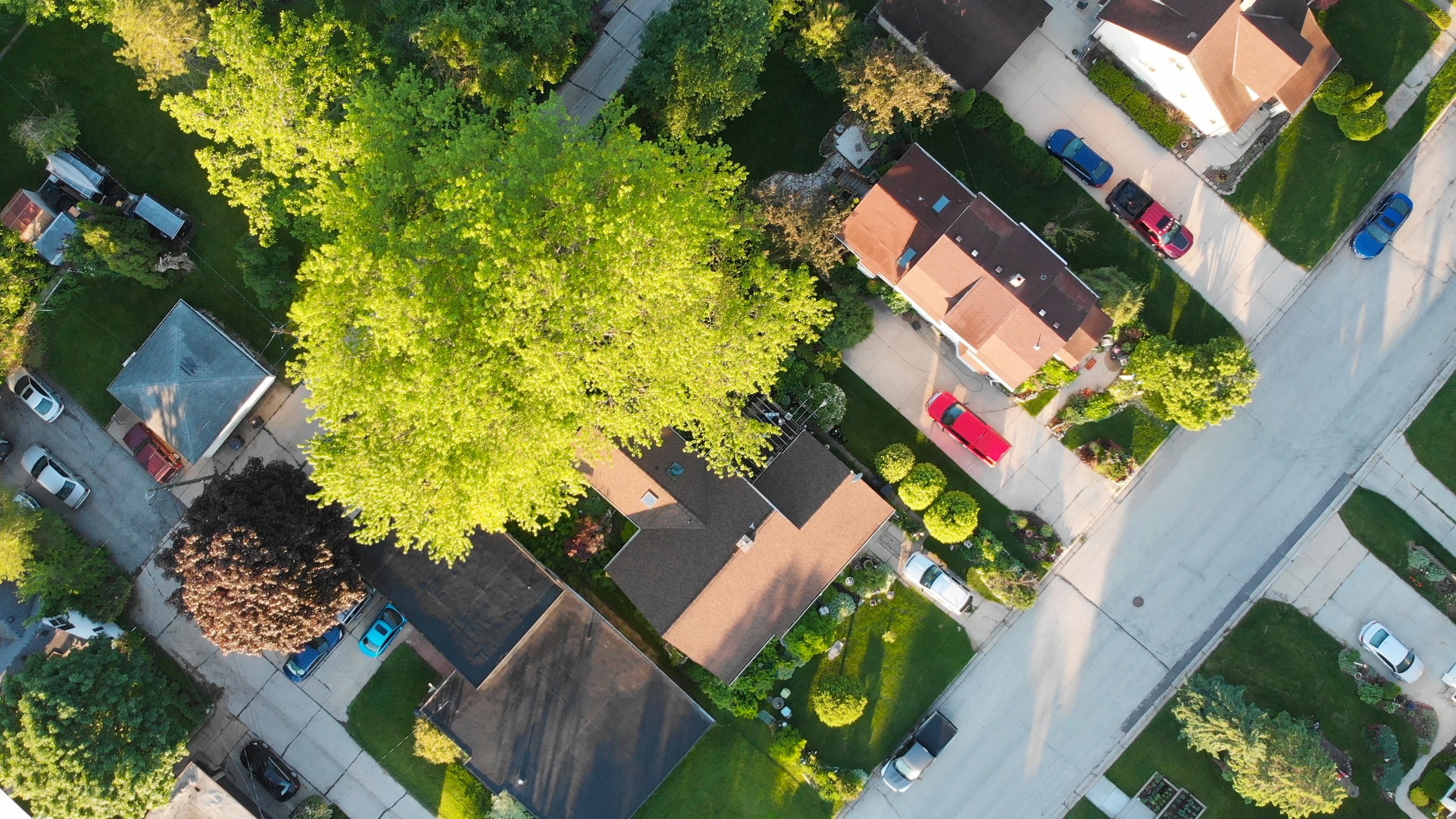 american suburb