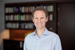 MacArthur Foundation: President John Palfrey. Portrait Shoot. Chicago IL. September 5, 2019. Photo by Andrew Collings.