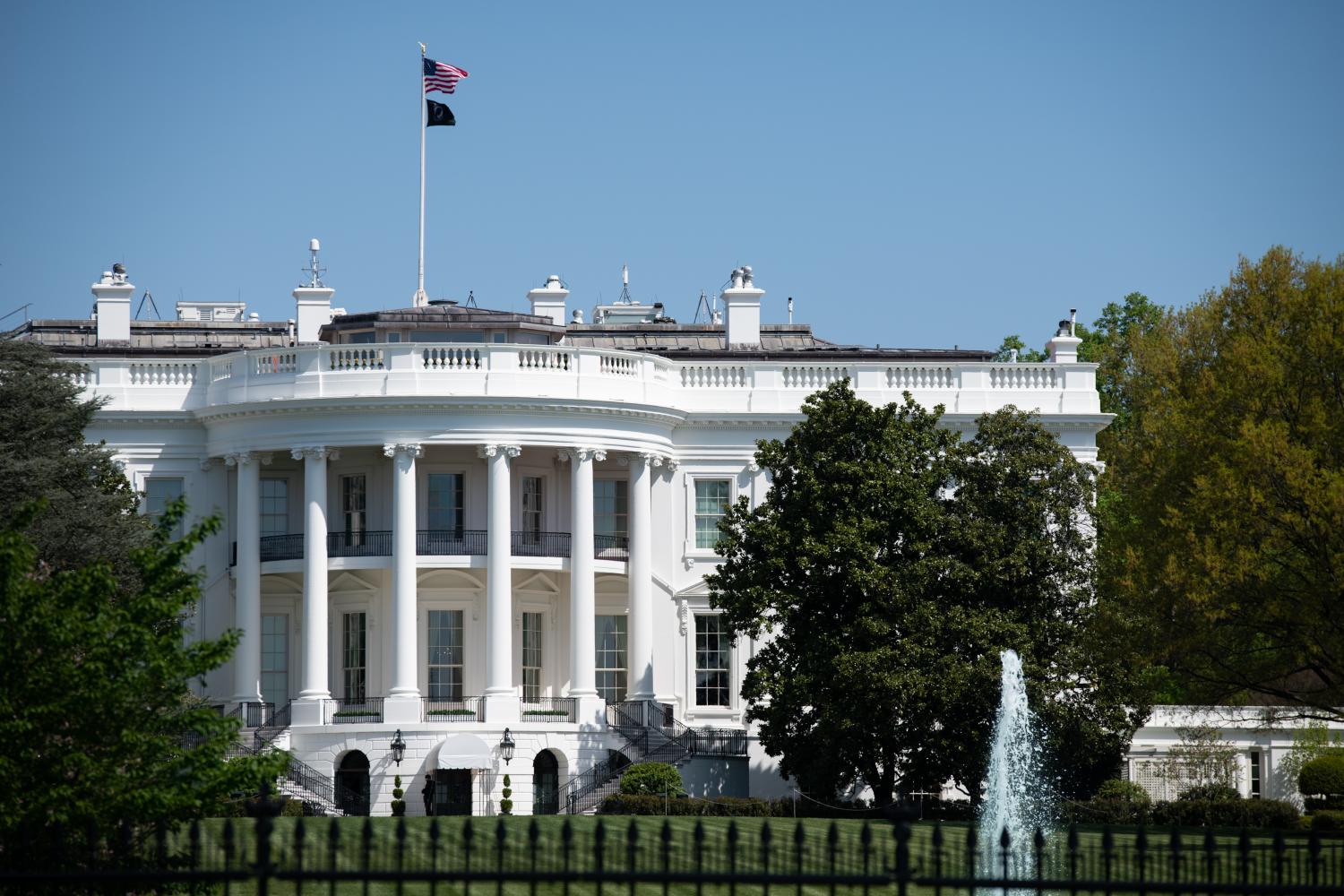 A general view of the White House in Washington, D.C.