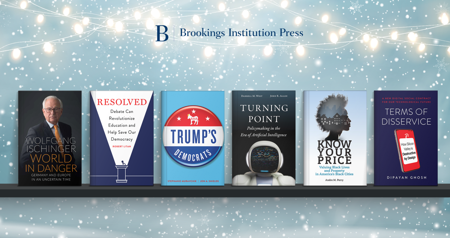 Brookings Press 2020 holiday books