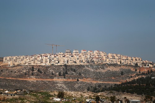 FILE PHOTO: A view shows the Israeli settlement of Psagot in the Israeli-occupied West Bank February 13, 2020. REUTERS/Ammar Awad/File Photo