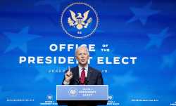 U.S. President-elect Joe Biden announces nominees and appointees to serve on his health and coronavirus response teams during a news conference at his transition headquarters in Wilmington, Delaware, U.S., December 8, 2020. REUTERS/Kevin Lamarque