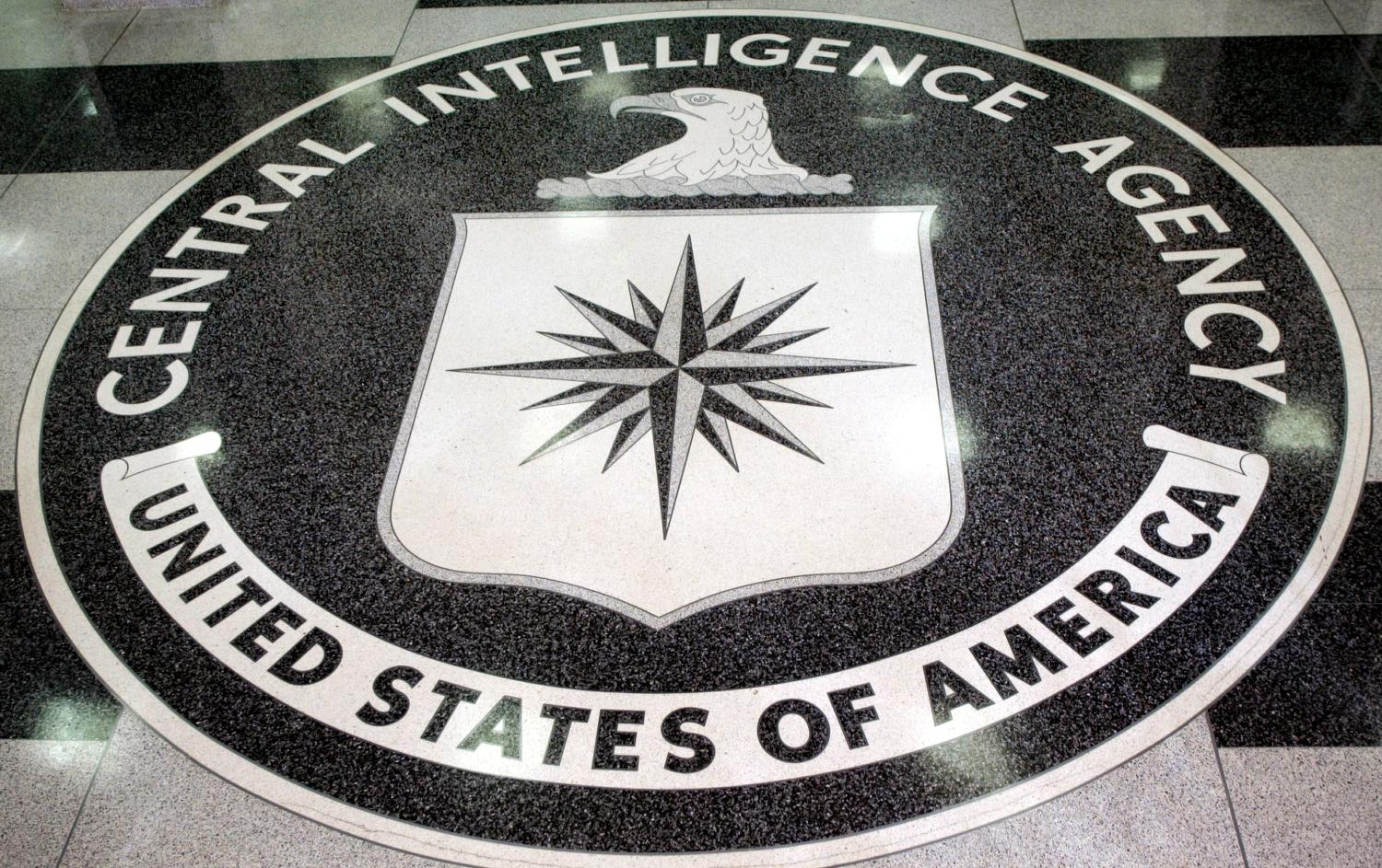 The logo of the U.S. Central Intelligence Agency is shown in the lobby of the CIA headquarters in Langley, Virginia  March 3, 2005. [U.S. President George W. Bush visited the headquarters for briefings Thursday.]