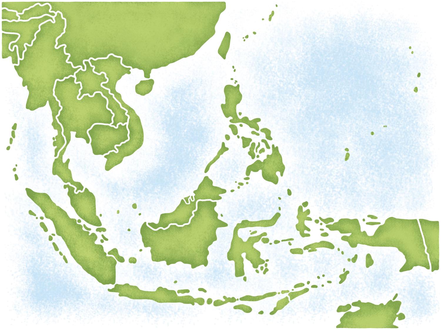 Map of Southeast Asia