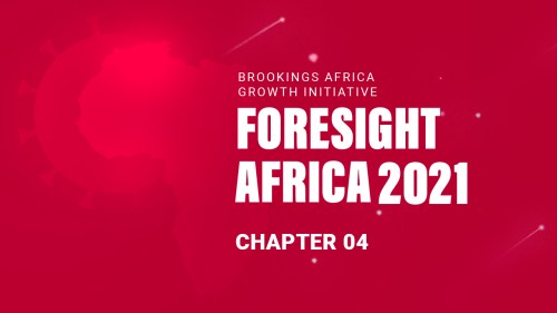 Foresight Africa 2021 Chapter 4
