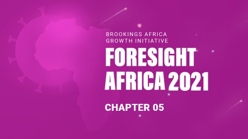 Foresight Africa 2021 Chapter 5