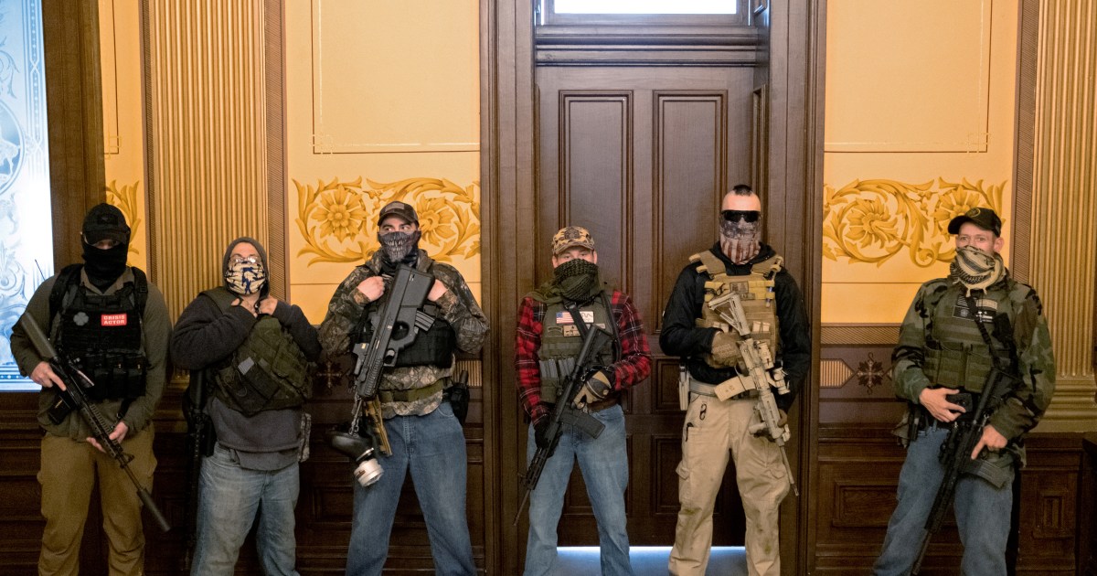 How to counter rightwing armed groups in the United States