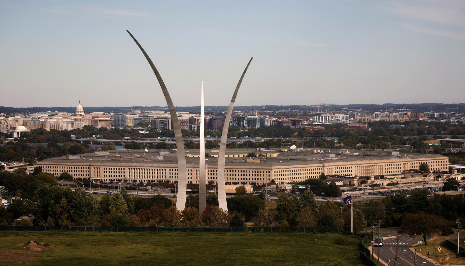 The Pentagon building is seen in Arlington, Virginia, U.S. October 9, 2020. REUTERS/Carlos Barria