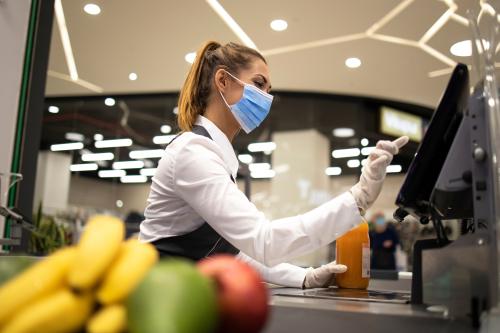 grocery store worker