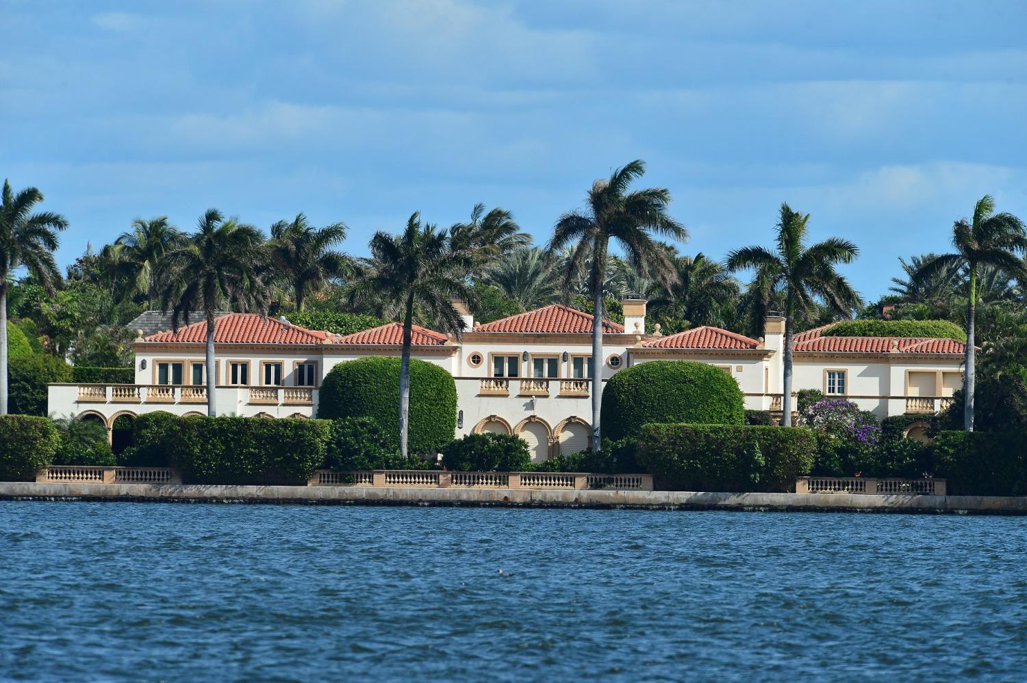 A view of Trump Mar-A-Lago estate where former U.S. President Donald J.Trump is now living on January 20, 2020 in West Palm Beach, Florida. Trump left Washington, DC on the last day of his administration before Joe Biden was sworn-in as the 46th president of the United States.  After a four year term as President Mr. Trump was impeached twice by the U.S. of Representatives once On December 18, 2019 for abuse of power and obstruction of Congress. The second Impeachment charges was for 'inciting' the US Capitol riot on January 13,2021 with The House voted 232-197 to impeach Trump, with four GOP abstentions. (Photo by JL/Sipa USA)No Use Germany.