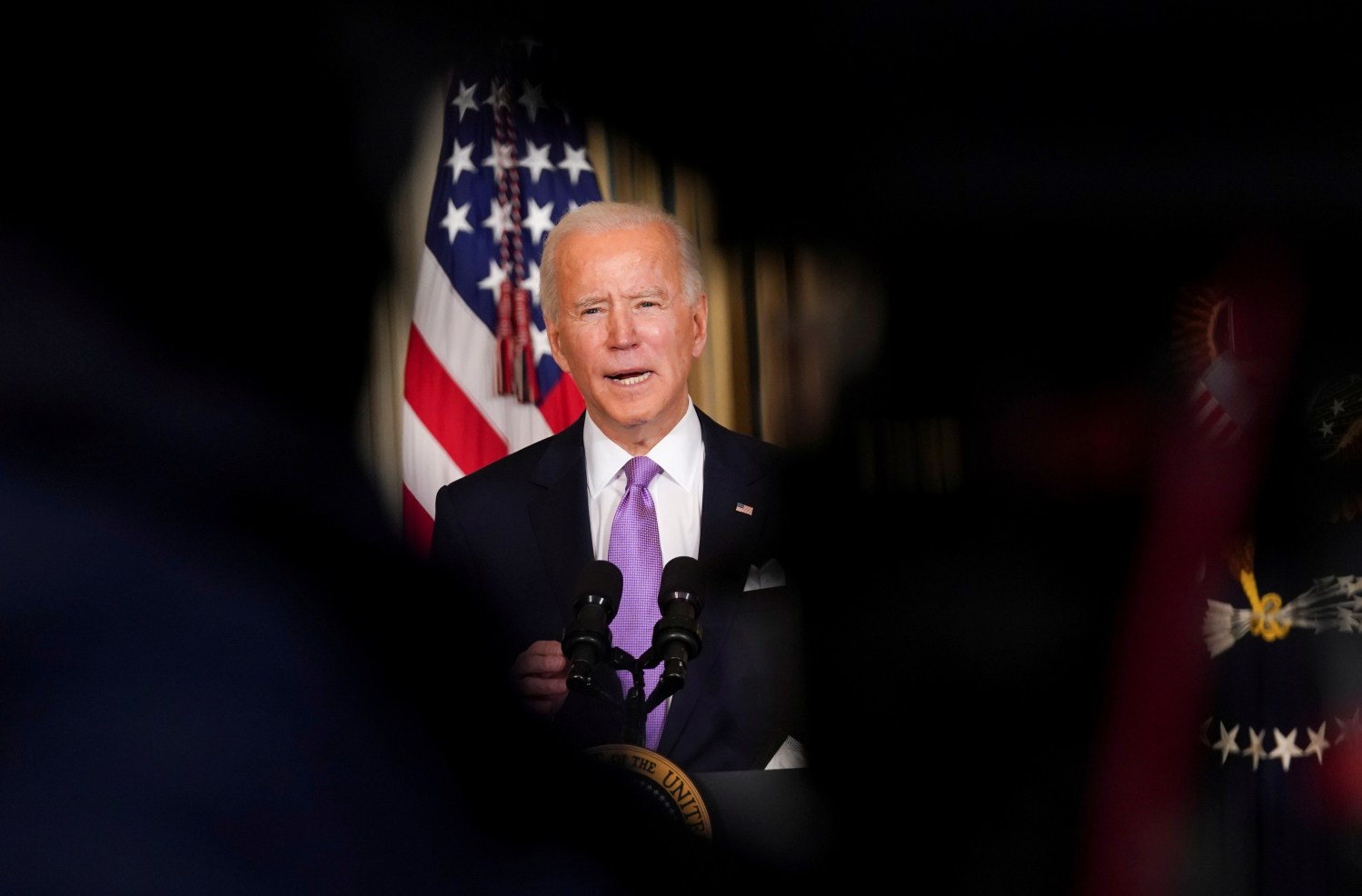 FILE PHOTO: U.S. President Joe Biden. REUTERS/Kevin Lamarque/File Photo