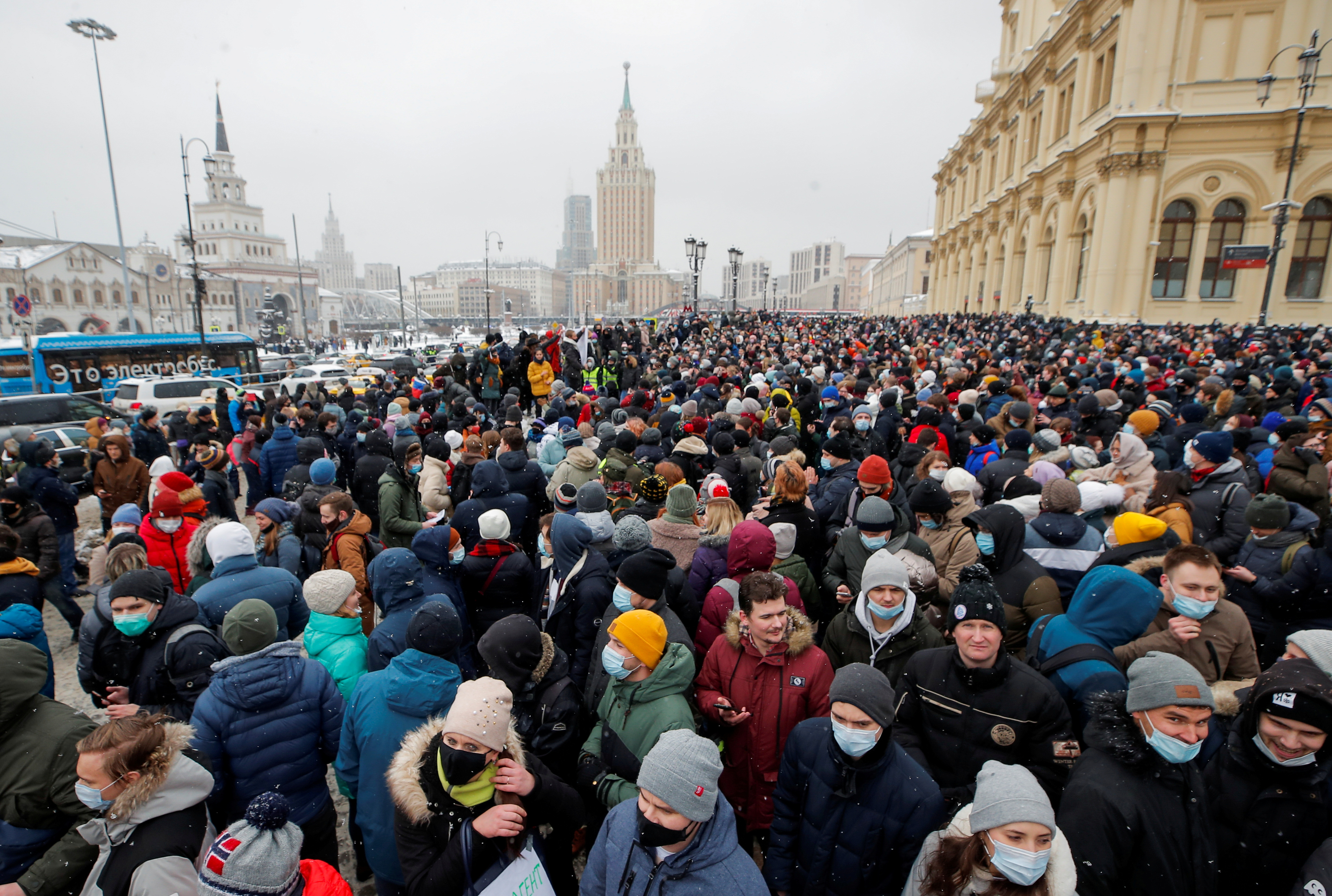 Политические митинги в рф