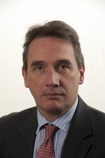 A man in a dark suit