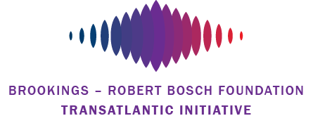 Logo image: Brookings-Robert Bosch Foundation Transatlantic Initiative