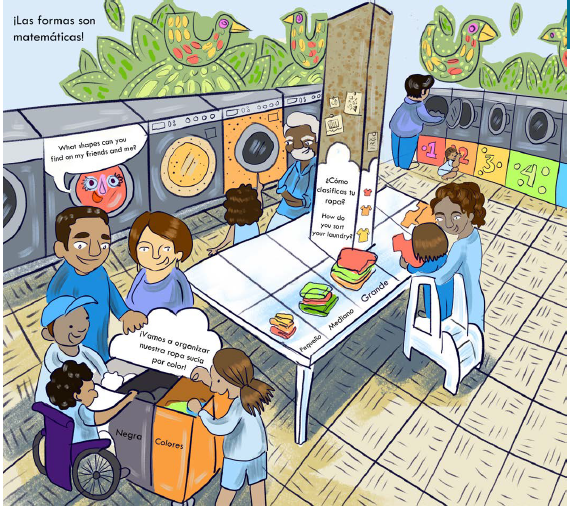 Playful Learning Landscapes laundromat cartoon