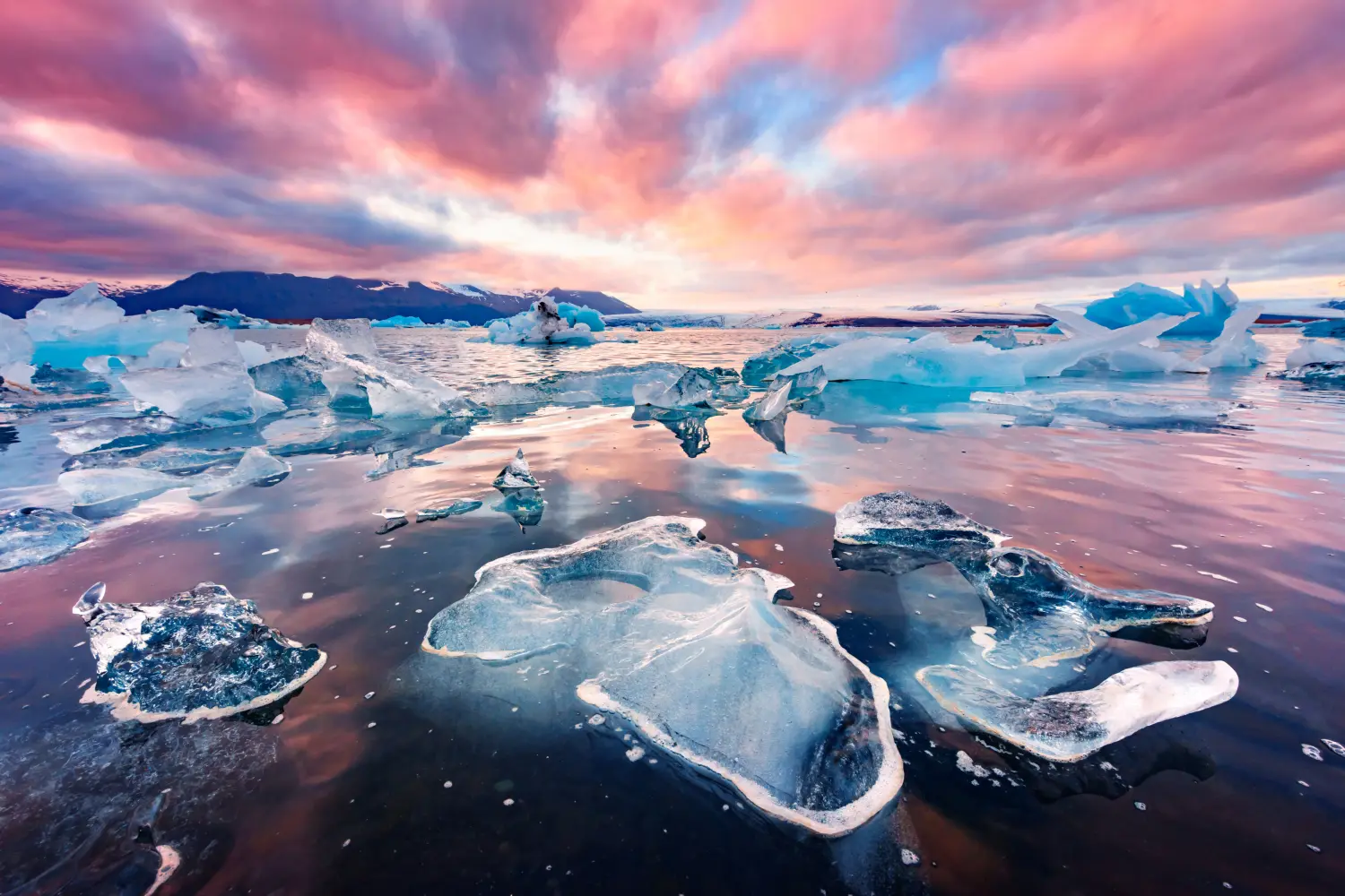 Vatnajokull National Park, southeast Iceland, Europe.