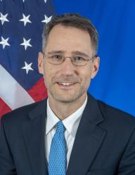 Headshot of Joey Hood, Acting Assistant Secretary of State for Near Eastern Affairs