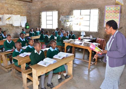 Learning with Tusome program in Kenya