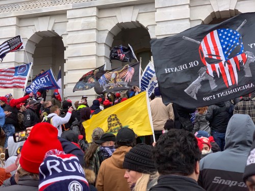 Washington, DC - January, 6 2021: Trump supporters rioting at the US Capitol | Credit: Sebastian Portillo / Shutterstock.com