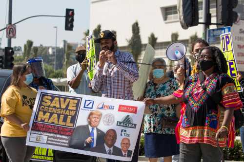 Crenshaw Mall Press Conference