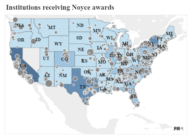 Noyce map