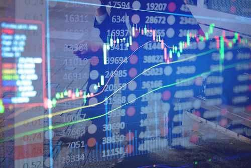 financial market graphic