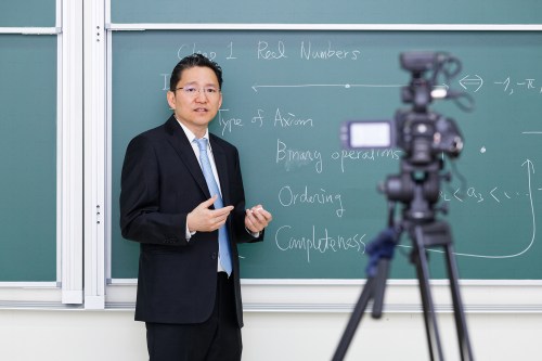 GWANGJU, SOUTH KOREA - Teachers give video lectures for online classes at Gwangju University, South Korea on March 16, 2020. Affected by the new coronavirus epidemic, colleges and universities in South Korea delayed the school for two weeks and online teaching activities began.