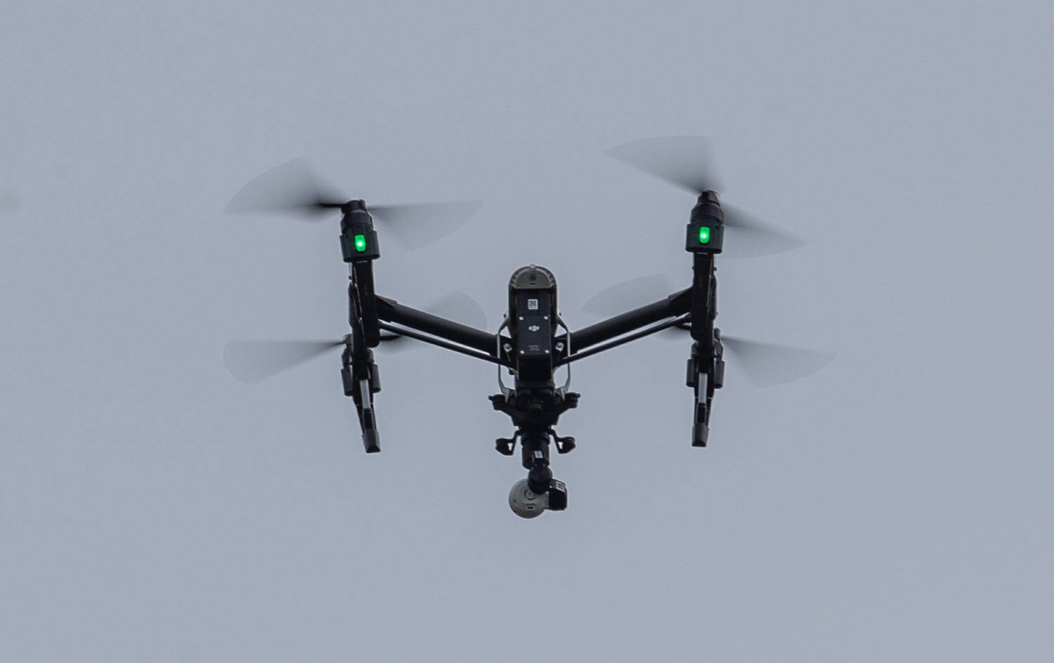 A drone helps give the Indianapolis Fire Department an aerial look as they respond to an industrial accident on Thursday, June 3, 2021.
