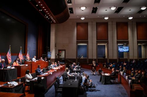 Federal Bureau of Investigation Director Christopher A. Wray appears before a House Committee on the Judiciary hearing Oversight of the Federal Bureau of Investigation in the US Capitol Visitors Center Auditorium at the US Capitol, in Washington, DC, Thursday, June 10, 2021. Credit: Rod Lamkey / CNP/Sipa USANo Use Germany.