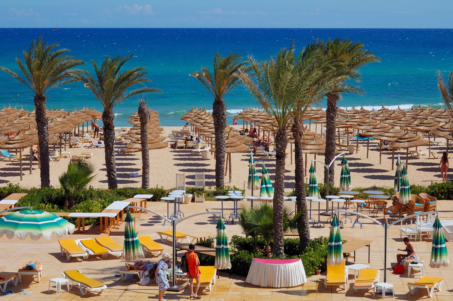 Beach in Tunisia
