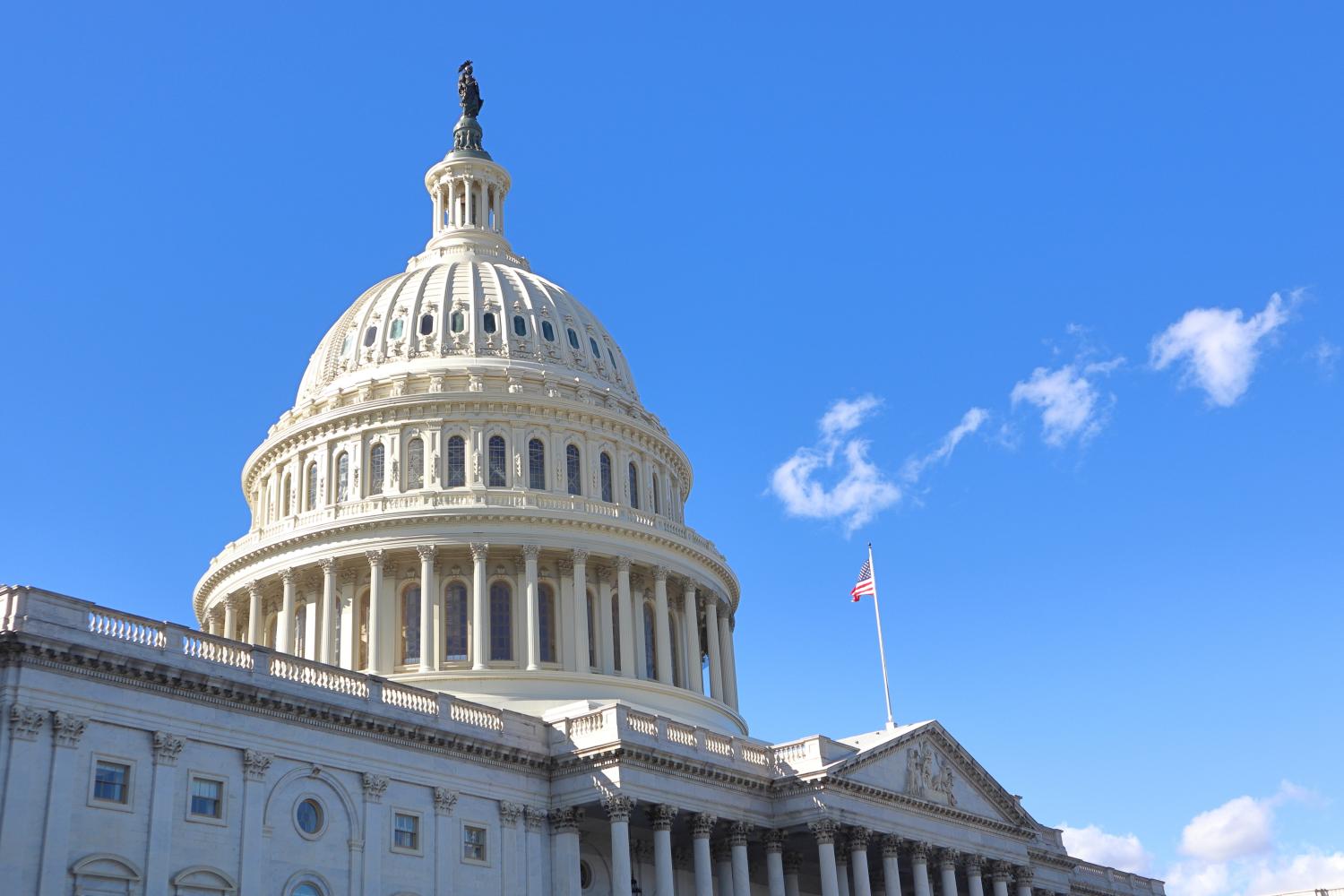 The US Capitol dome