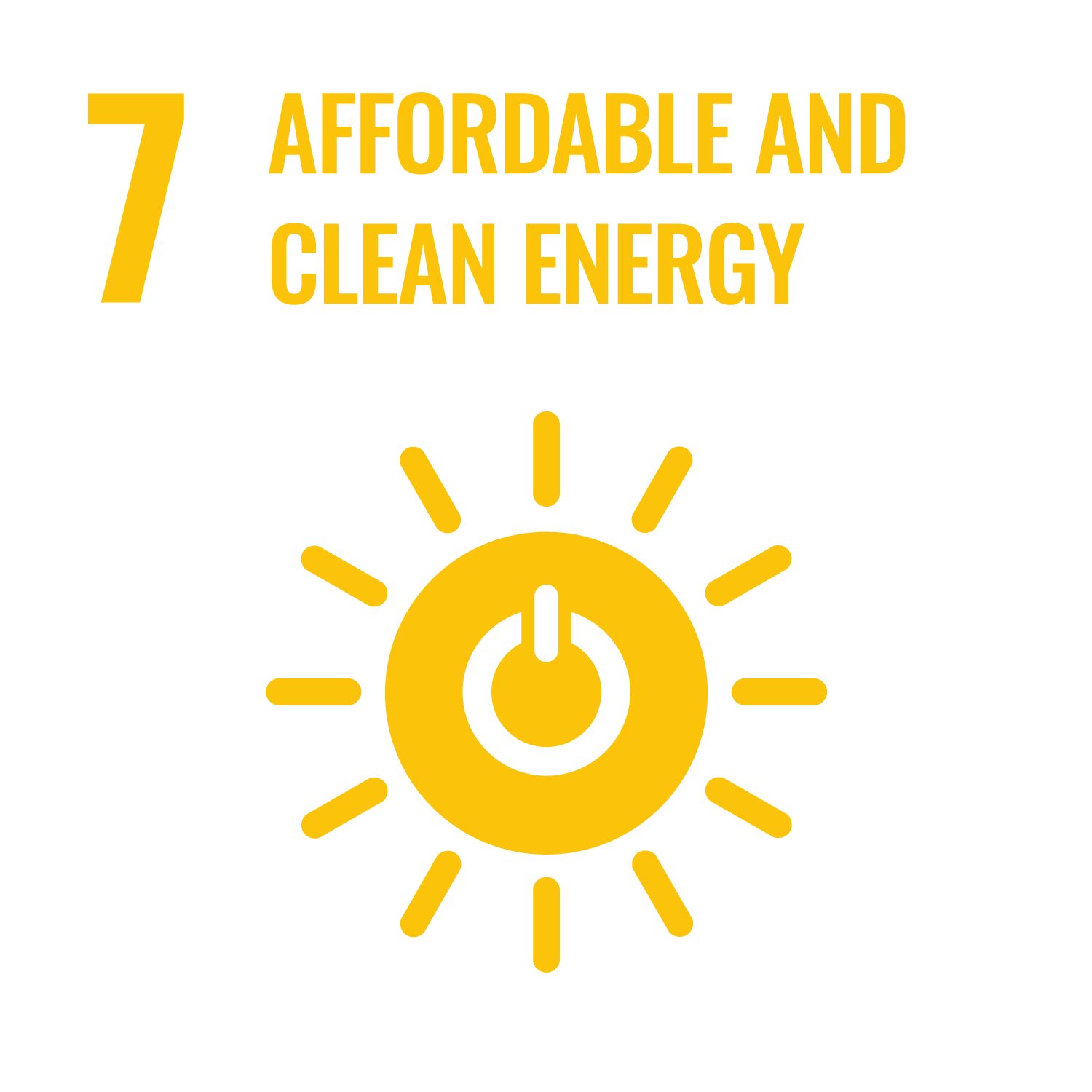 SDG 7: Affordable and clean energy