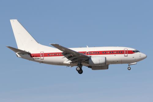 JANET Airlines lands at McCarran Airport