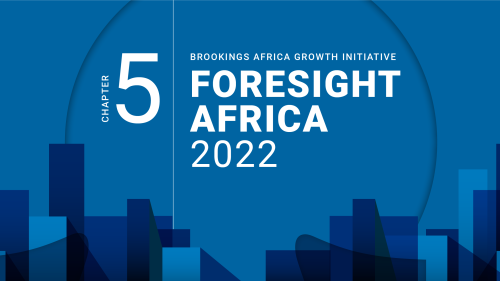 Foresight Africa, chapter 5