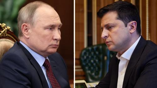 A combo photo of Russian President Vladimir Putin and Ukraine President Volodymyr Zelensky. Zelensky has been repeatedly call on Putin to have direct talks but Moscow still unresponsive.