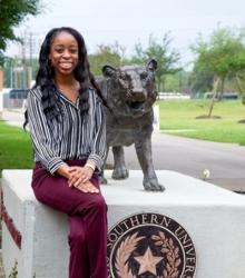 Graduate Fellow at Texas Southern University, Denise Brown's professional headshot