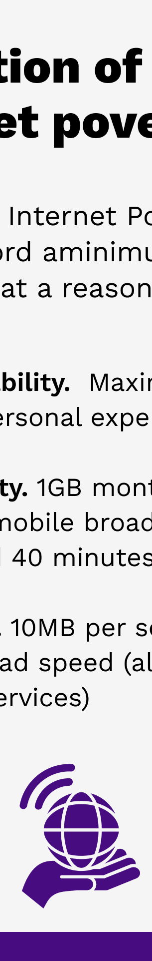 This is the definition of internet poverty.