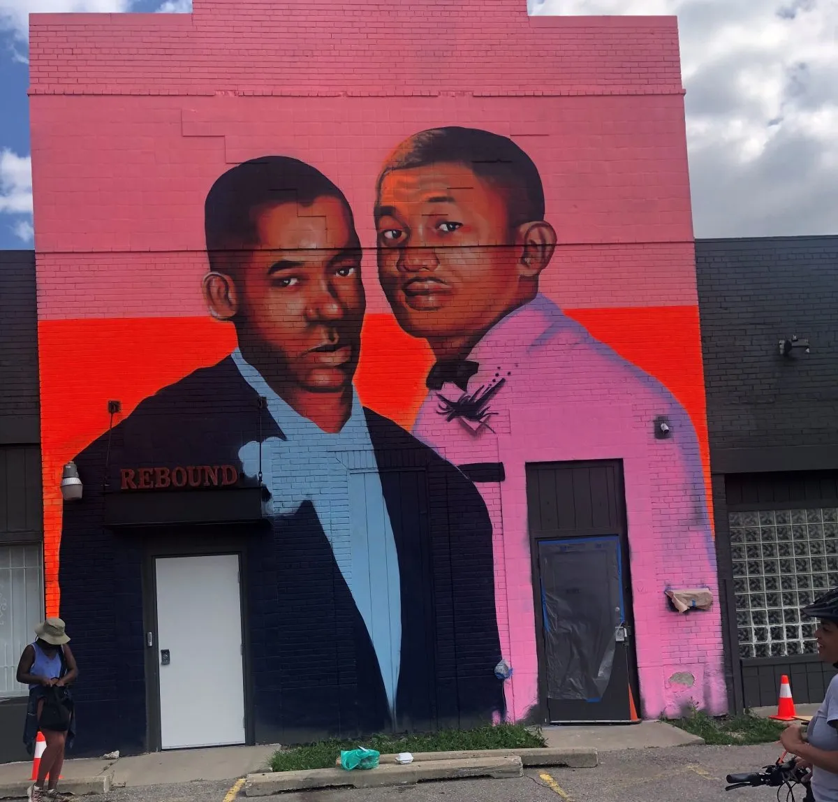 Murals painted for Detroit’s community-based partner, Vanguard CDC