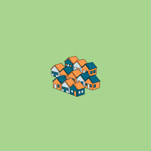 Houses illustration