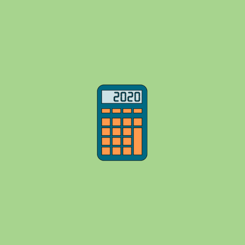 illustration of a calculator