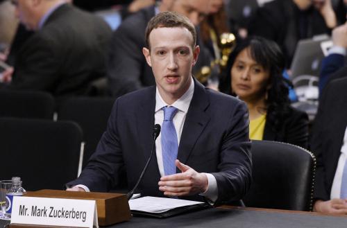 Facebook CEO Mark Zuckerberg testifies before the Senate judiciary and commerce committees
