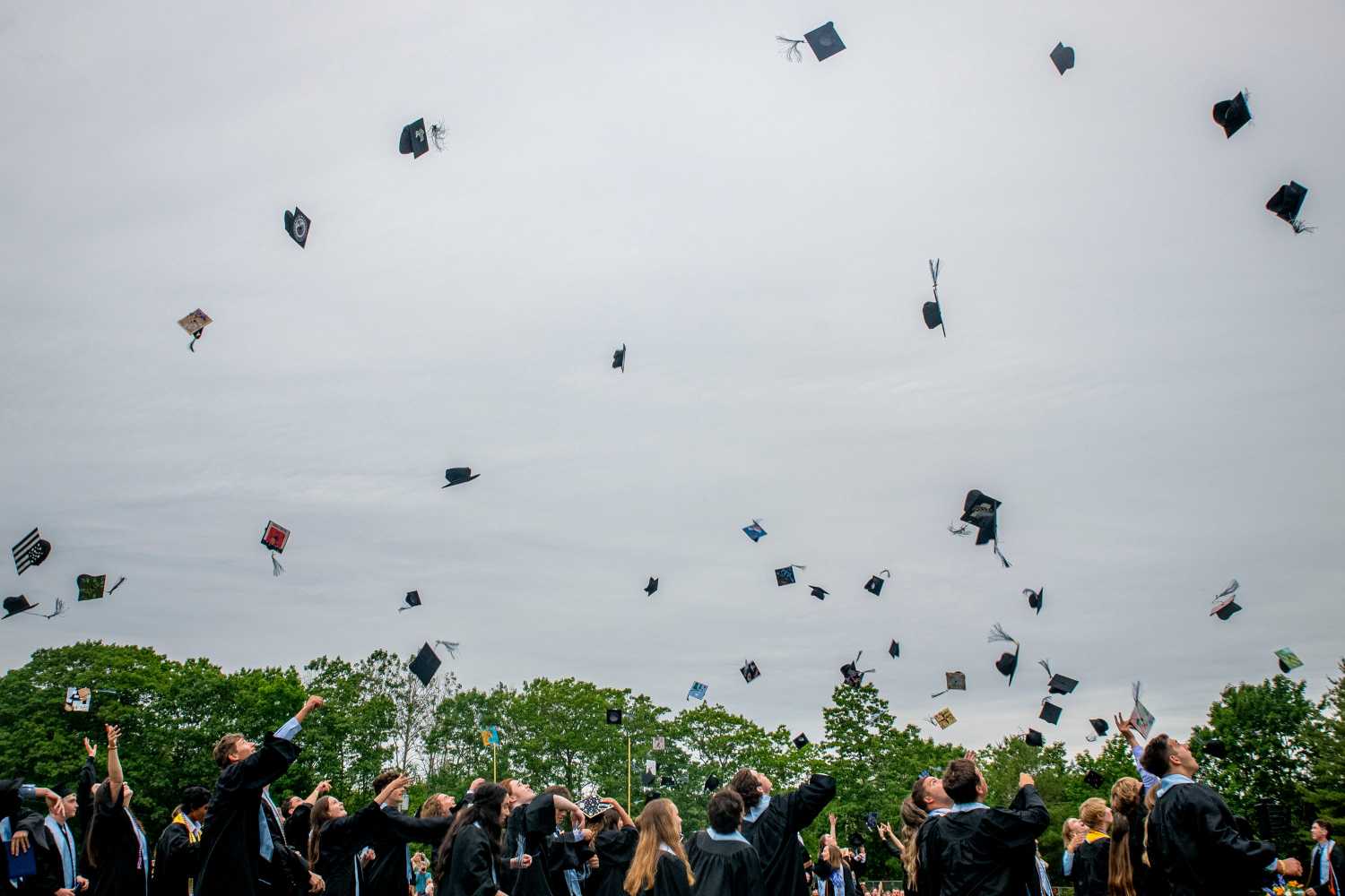 York High School students celebrate after graduating Friday, June 11, 2021.Camillefine 28