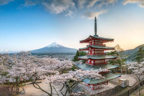 A pagoda in Japan.