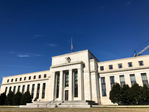 Picture of the exterior of Federal Reserve building in Washington, D.C.